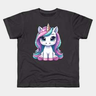 Unicorn S01 D64 Kids T-Shirt